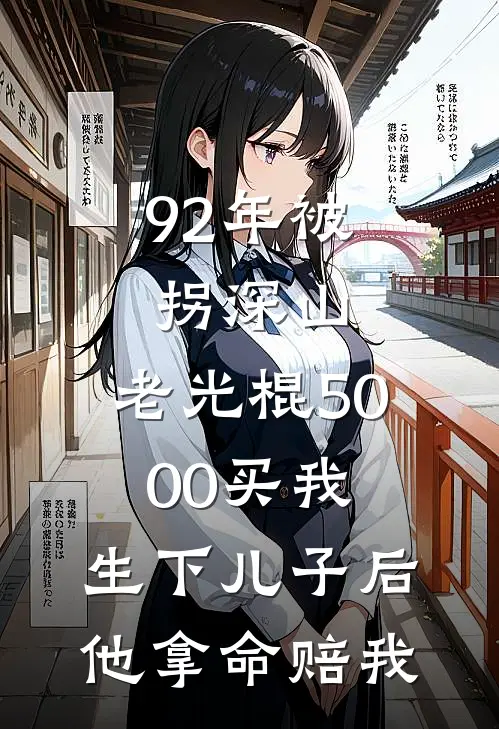 92年被拐深山，老光棍5000买我，生下儿子后他拿命赔我
