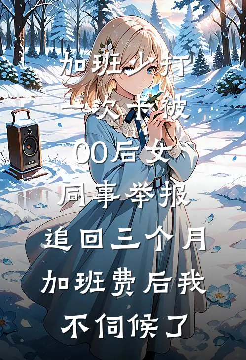 加班少打一次卡被00后女同事举报，追回三个月加班费后我不伺候了
