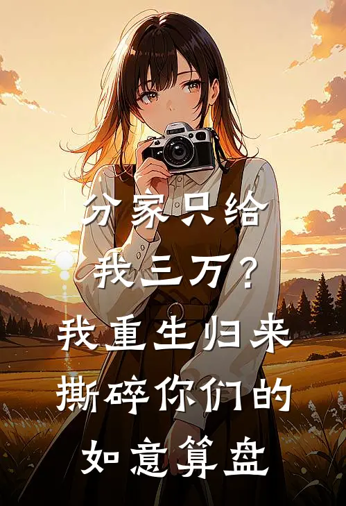 分家只给我三万？我重生归来，撕碎你们的如意算盘