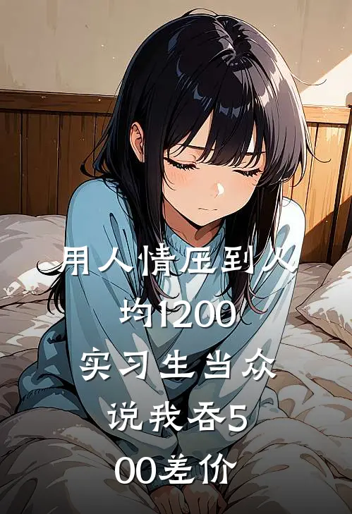 用人情压到人均1200，实习生当众说我吞500差价