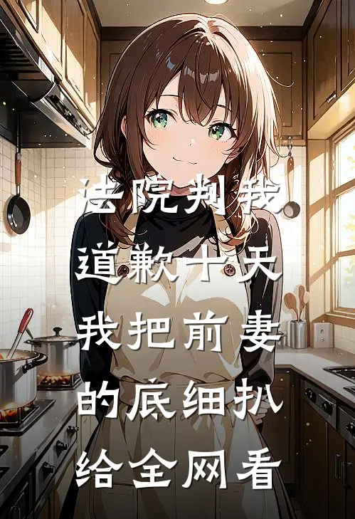 法院判我道歉十天，我把前妻的底细扒给全网看