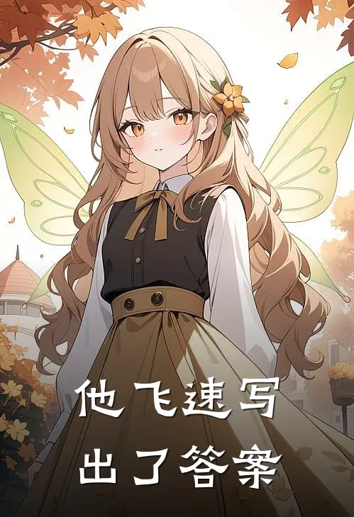 他飞速写出了答案